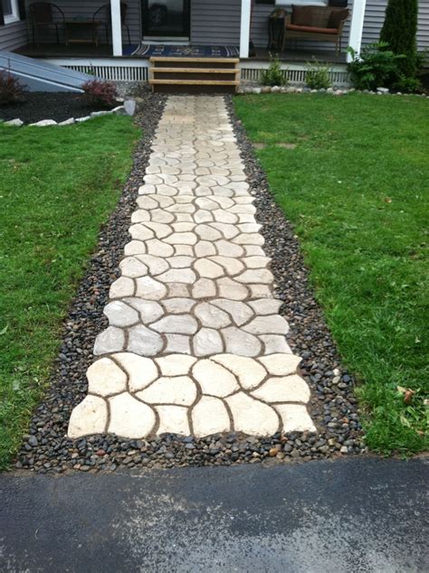 4K Share 409K views 2 years ago A paver walkway is nice, but very expensive and time consuming. . Concrete molds for walkways